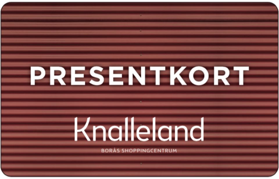 Presentkort Knalleland