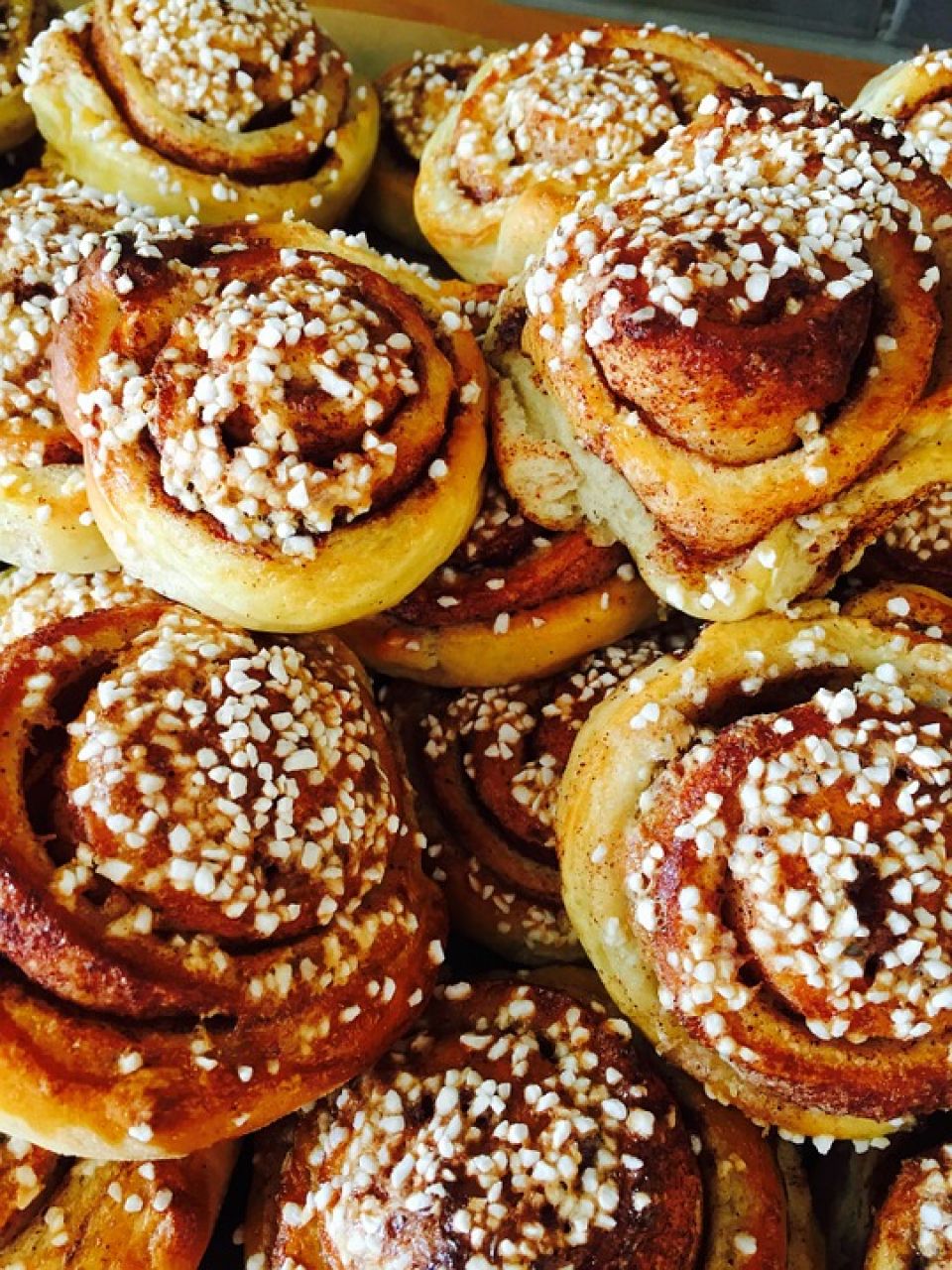Stort tack till Gullkragen för sponsring med goda bullar till simskoleavslutningarna!