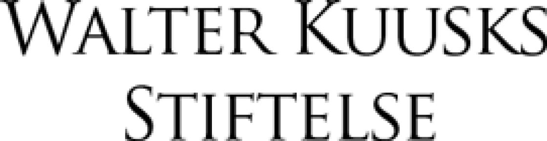 Walter Kuusk stipendium för 2024