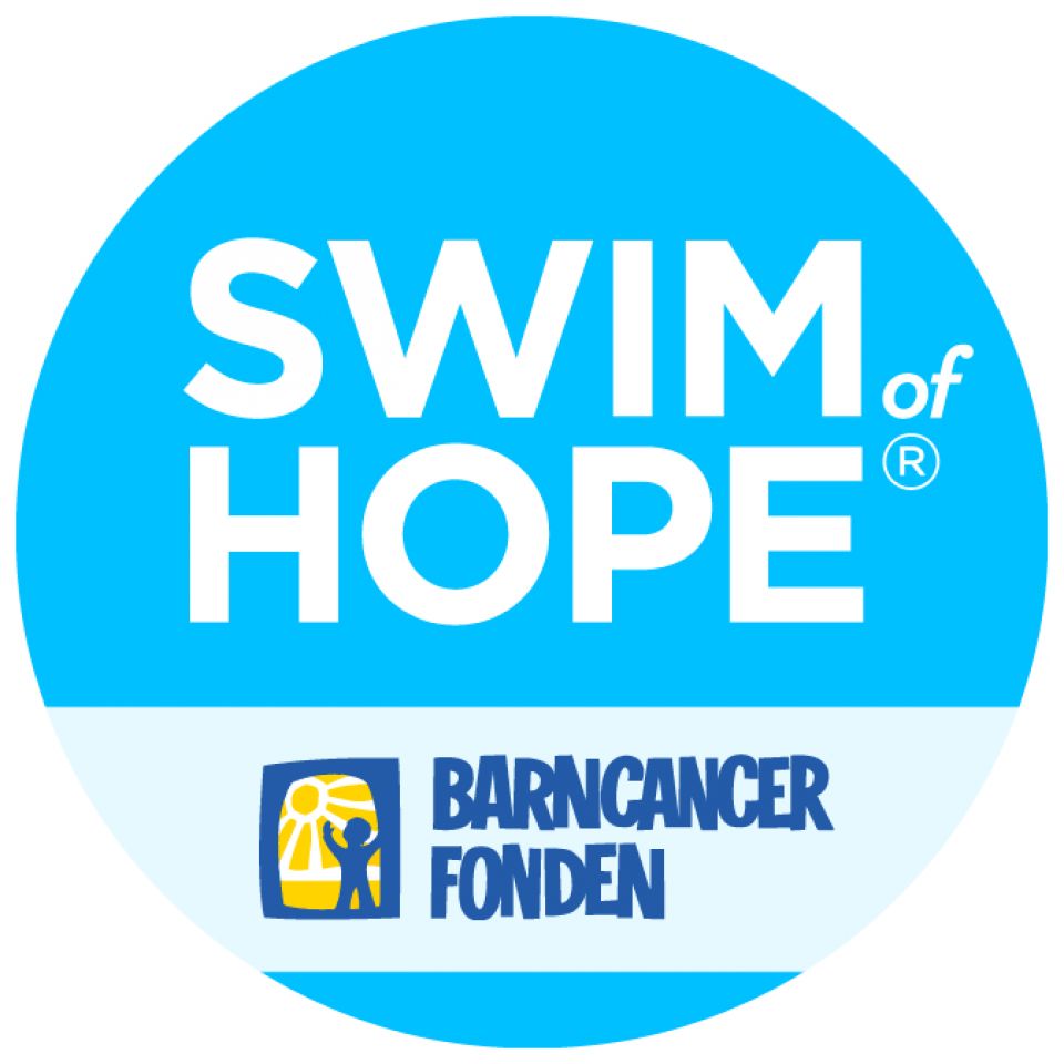Swim of hope, en insamling till Barncancerfonden