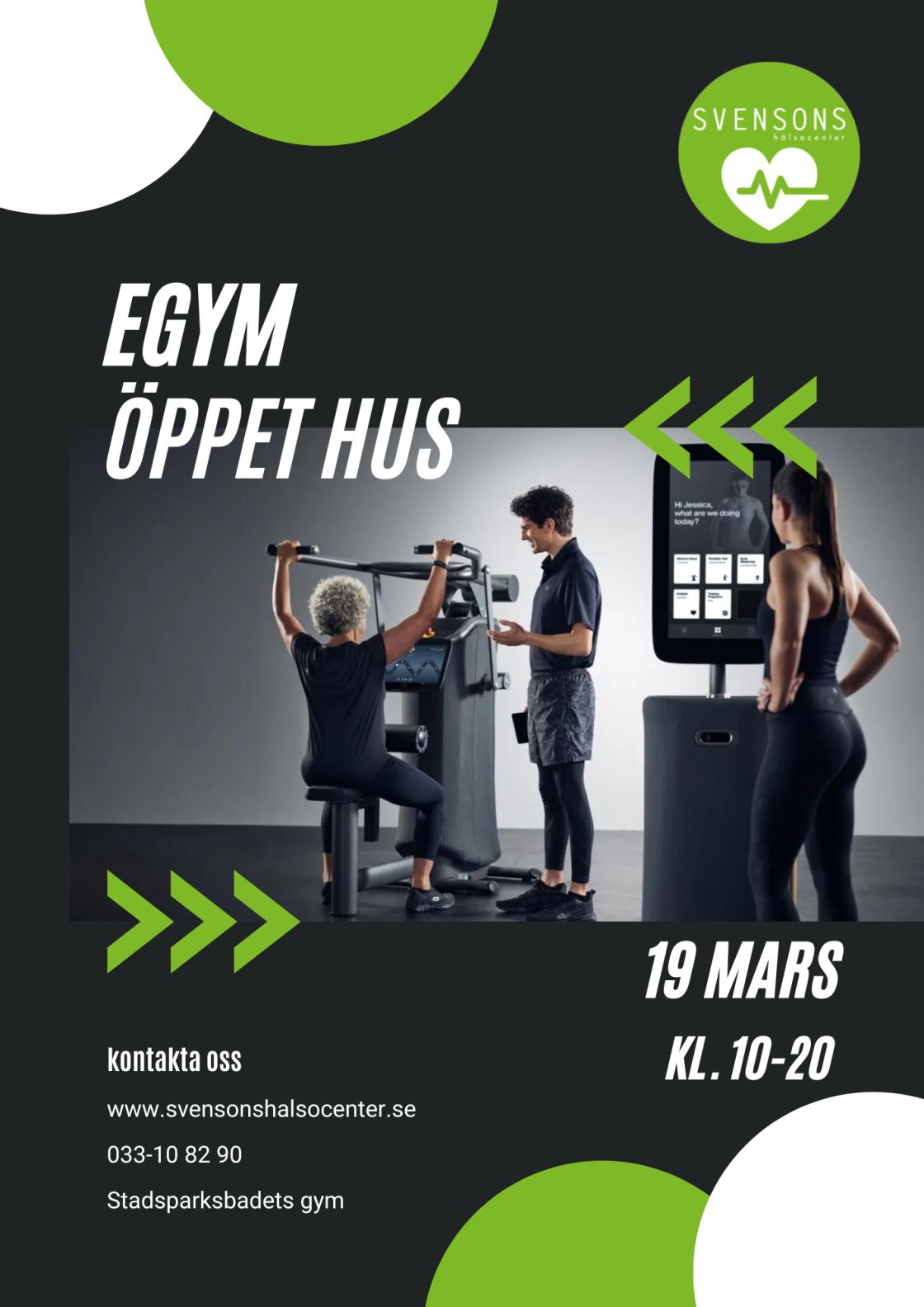 Öppet hus hos Svensons Hälsocenter