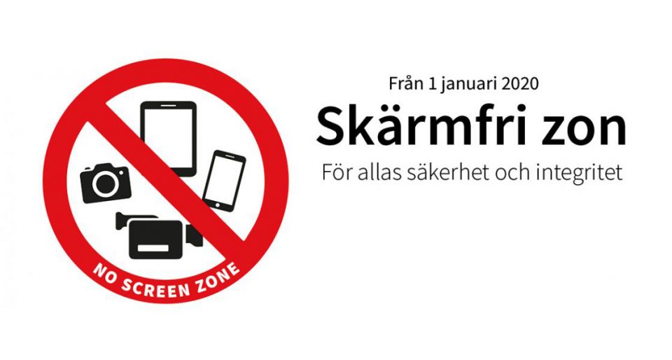Borås Simarena skärmfri zon